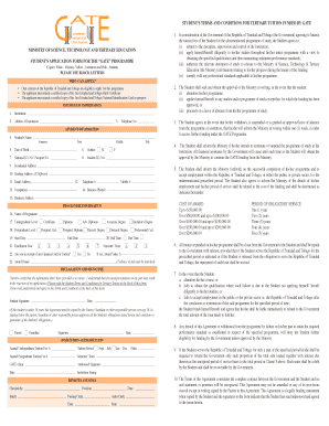 Gate Application Form