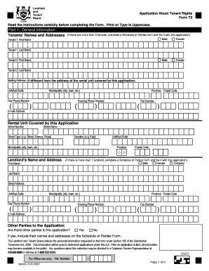  T2 Form Ontario 2007