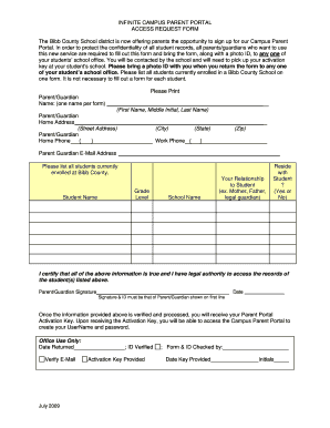 Parents Potel  Form