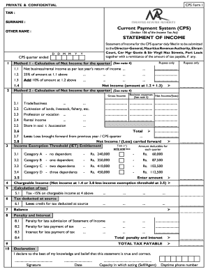 Mra Form