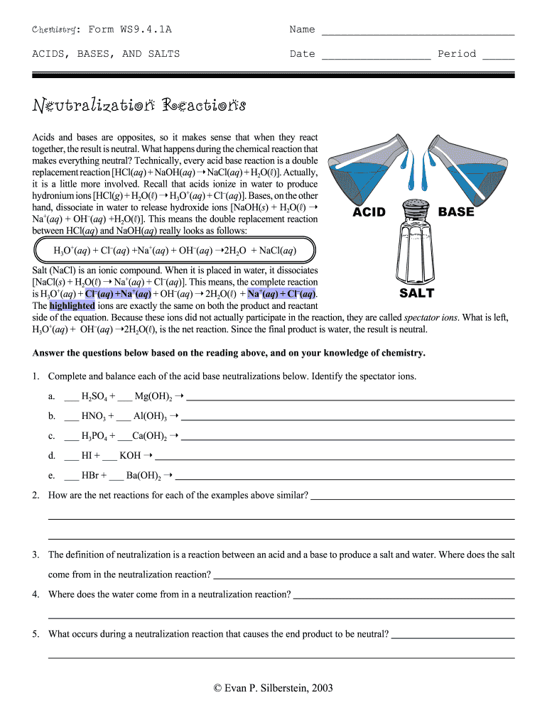 Chemistry Form Ws9 4 1a