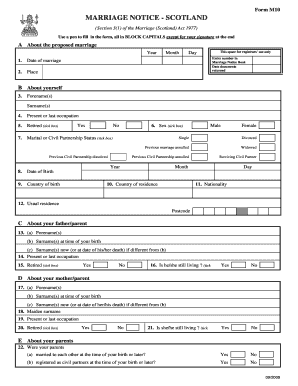 M10 Form