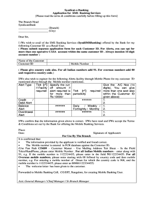 Syndicate Bank Atm Card Application Form