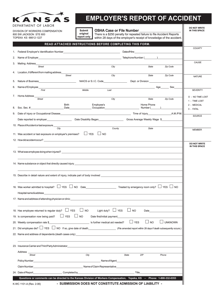  K Wc 1101 Form 2006