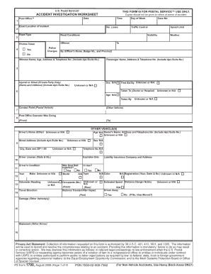 Ps Form 1700