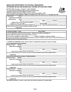 Md Offshore Blind Site Map  Form