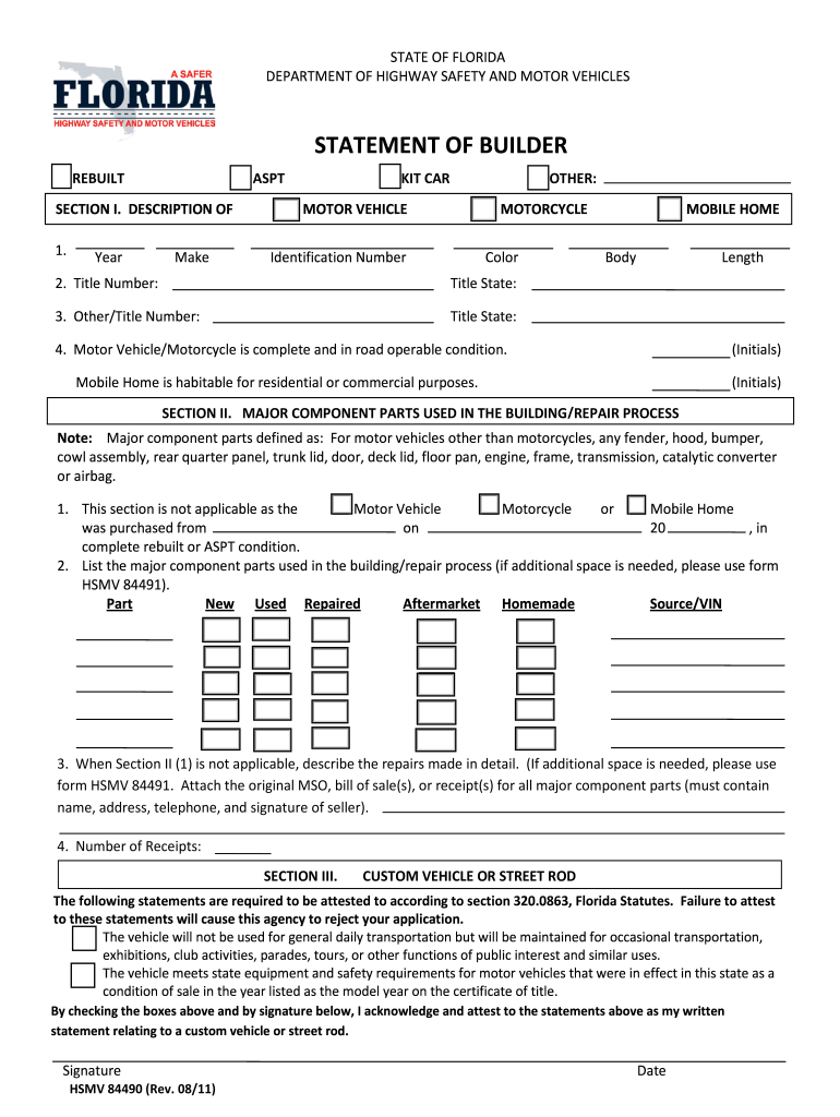  Form Ismv 84490 2016