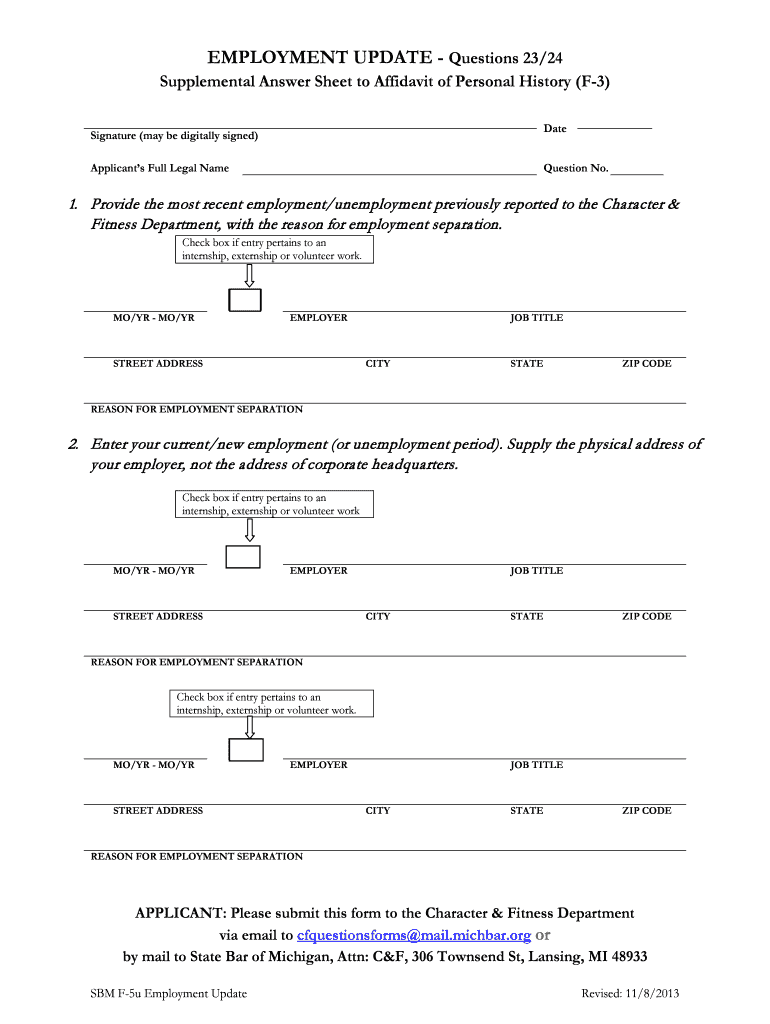  Bar Exam Application State Bar of Michigan Michbar 2013