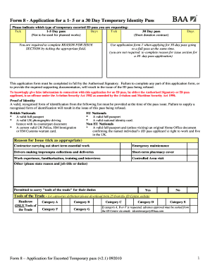 Form8 Heathrow