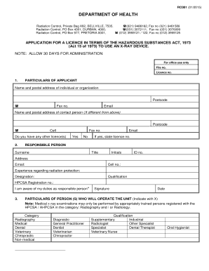 Rc001 Form