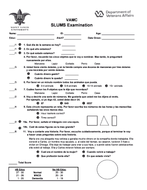 Slums PDF  Form