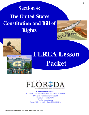 Florida Law Related Education Association  Form