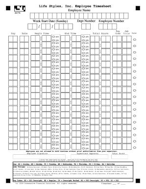 Tempus Timesheet  Form