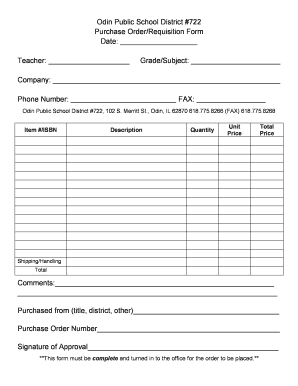 Model School Forms for Teachers