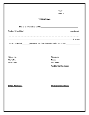 Bank Proforma