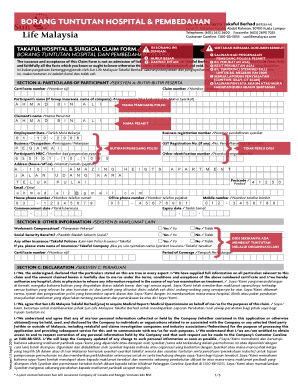 Borang Tuntutan Cuepacs Care  Form