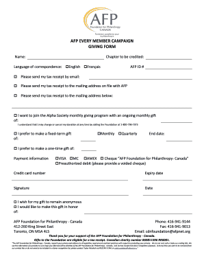 Chapter to Be Credited Afpsaskatoon Afpnet  Form