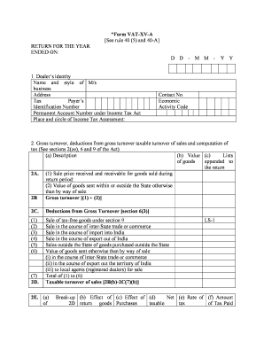 Annual Return Form Form VAT XV a Himachal Pradesh Forms Himachalforms Nic