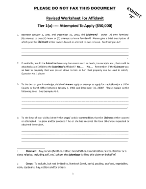 Revised BWorksheetb for Affidavit Tier 1a Attempted to Apply Bb Mybfaa  Form