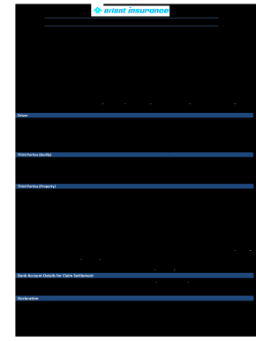 Orient Insurance Claim Form