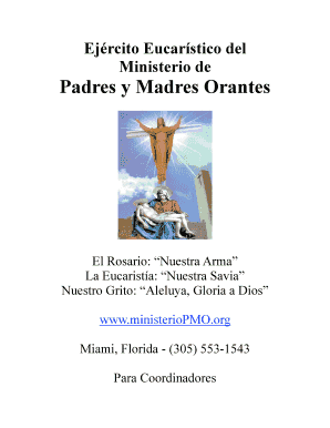 Padres Y Madres Orantes  Form