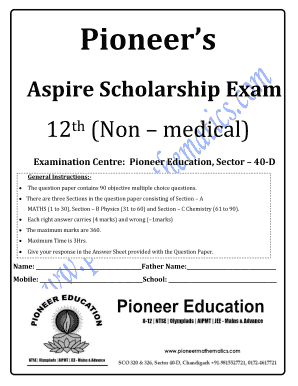 Pioneer Mathematics Book Class 12 PDF  Form