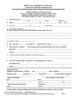 Peo Iowa  Form