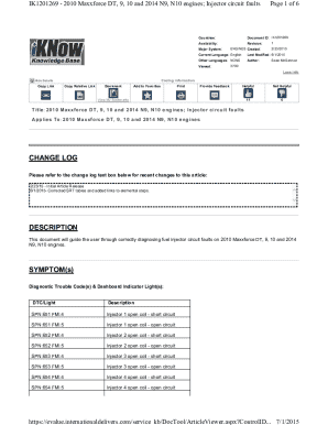 Spn 3659 Fmi 5  Form