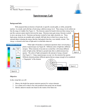 Virtual Lab Spectroscopy Answer Key PDF  Form