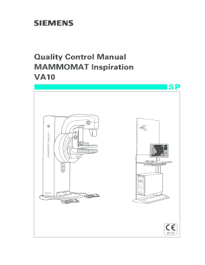 Mammomat Inspiration Service Manual  Form