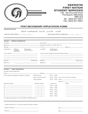 Ktc Application  Form