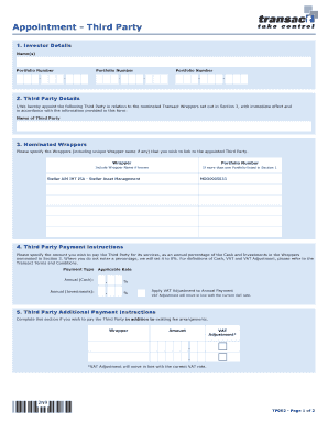 Transact Tp002 Form