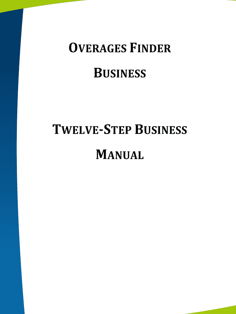 Overages Blueprint PDF  Form