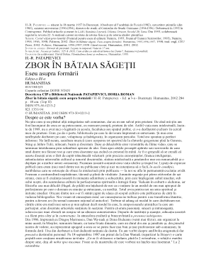 Zbor in Bataia Sagetii  Form