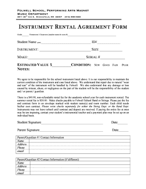 Folwell School  Form
