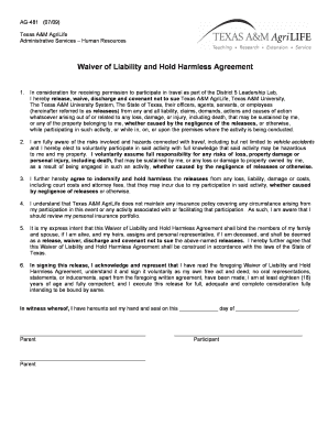District 5 Waiver  Form