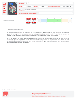 Test De Otis Online  Form