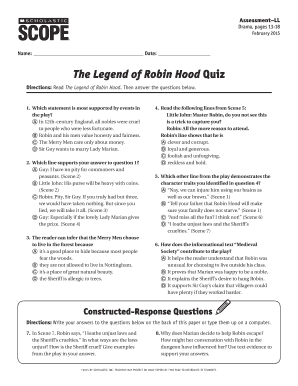 Day of Disaster Answer Key  Form