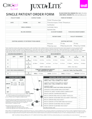 Juxtalite Order Form