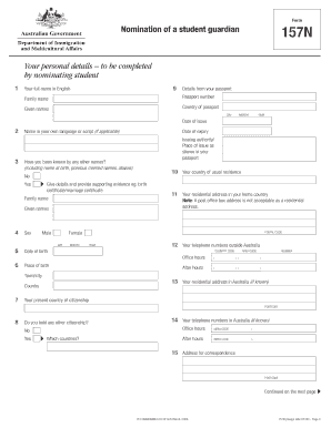 Form 157g