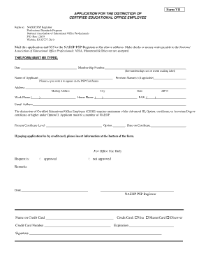 Naeop Psp  Form