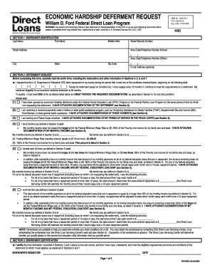 Nelnet Deferment Form