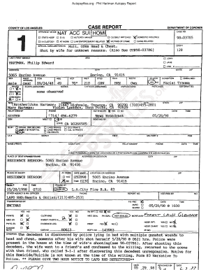 Phil Hartman Death Form - Fill Out and Sign Printable PDF Template ...