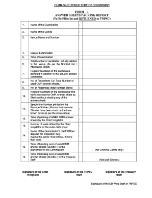 Tnpsc Form 9 PDF