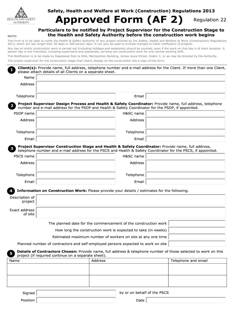 Af2 Form