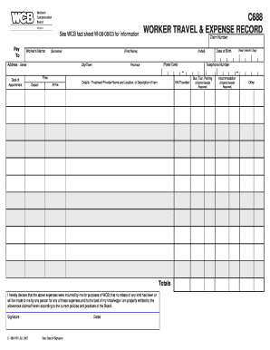 Wcb C688  Form