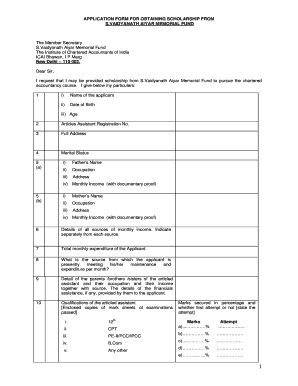 Member Secretarysvaidyanath Aiyar Memorial Fund Form