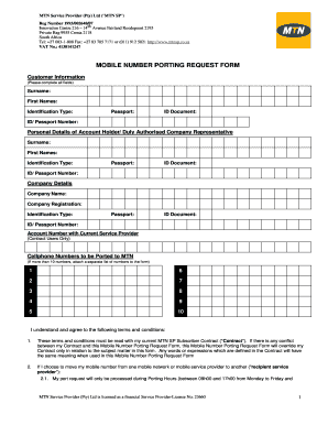 Mnp Form