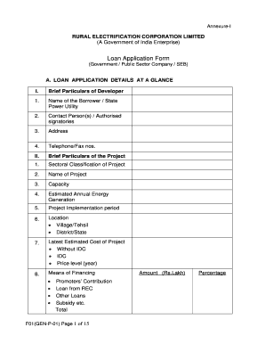 Loan Application Form Sinhala