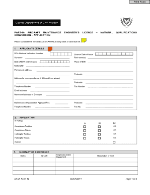 Easa Form 19 Greece